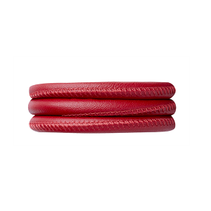 SLIM Læderarmbånd - Rød