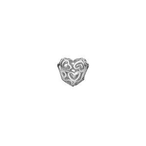 Petite Heart Beat Love - Silver