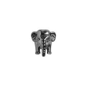 Elephant -Dark silver