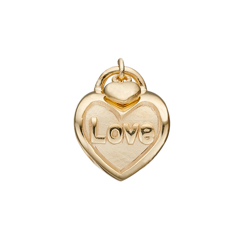 Love Lock Forgyldt - Til Læderarmbånd Christina Jewelry & Watches
