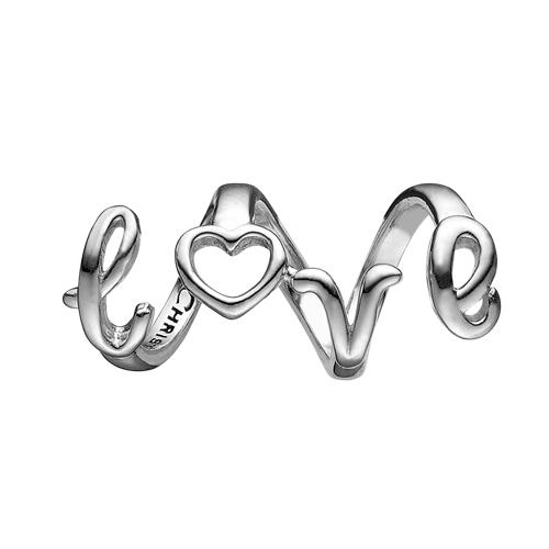 Love Spelling Silver - Til Læderarmbånd Christina Jewelry & Watches