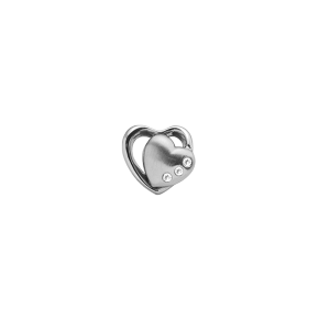 Hearts 2-Tone - Silver