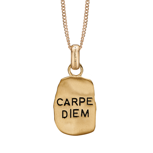 Carpe Diem/ Lev i Nuet Forgyldt Silver- Christina Jewelry & Watches