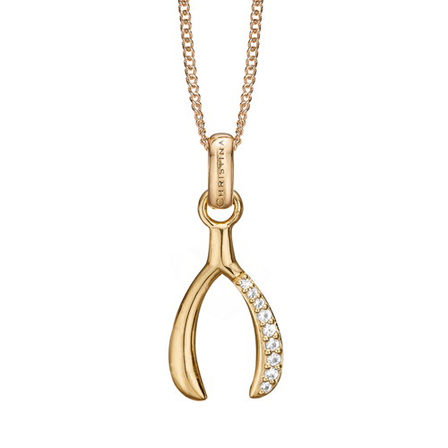 Wishbone Forgyldt - Christina Jewelry & Watches