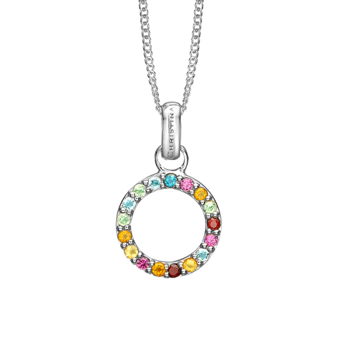 WORLD GOALS Silver Halskæde- Christina Jewelry & Watches