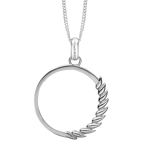 Circle Leaf Silver - Christina Jewelry & Watches
