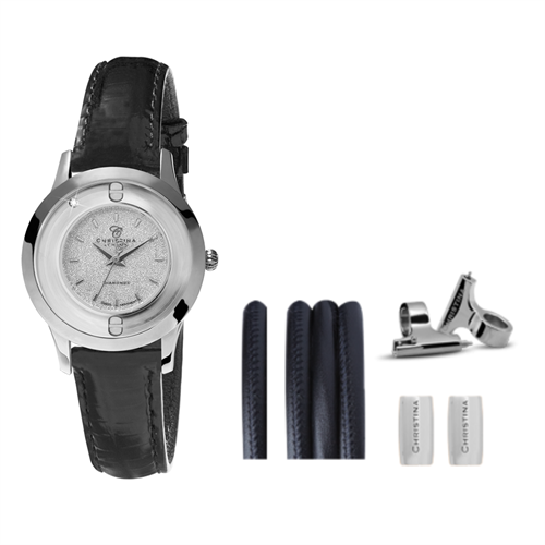 Collect ur Magic + Watch Cord Set 32 mm- Sølvfarvet Kampange