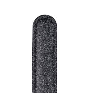 Sparkling Black 16 mm - Læder urrem