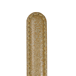 Sparkling Gold 16 mm - Læder Urrem