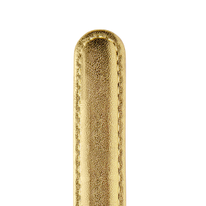 Guld 16 mm - Læder urrem