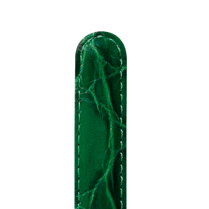Grøn 16 mm - Læder urrem